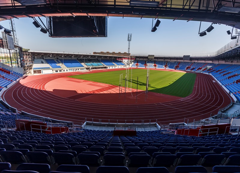 U příležitosti konání prvního mezstátního fotbalového utkání v Ostravě po 15 letech se uskuteční také slavnostní otevření Městského stadionu po rekonstrukci. Foto: J. Zerzoň